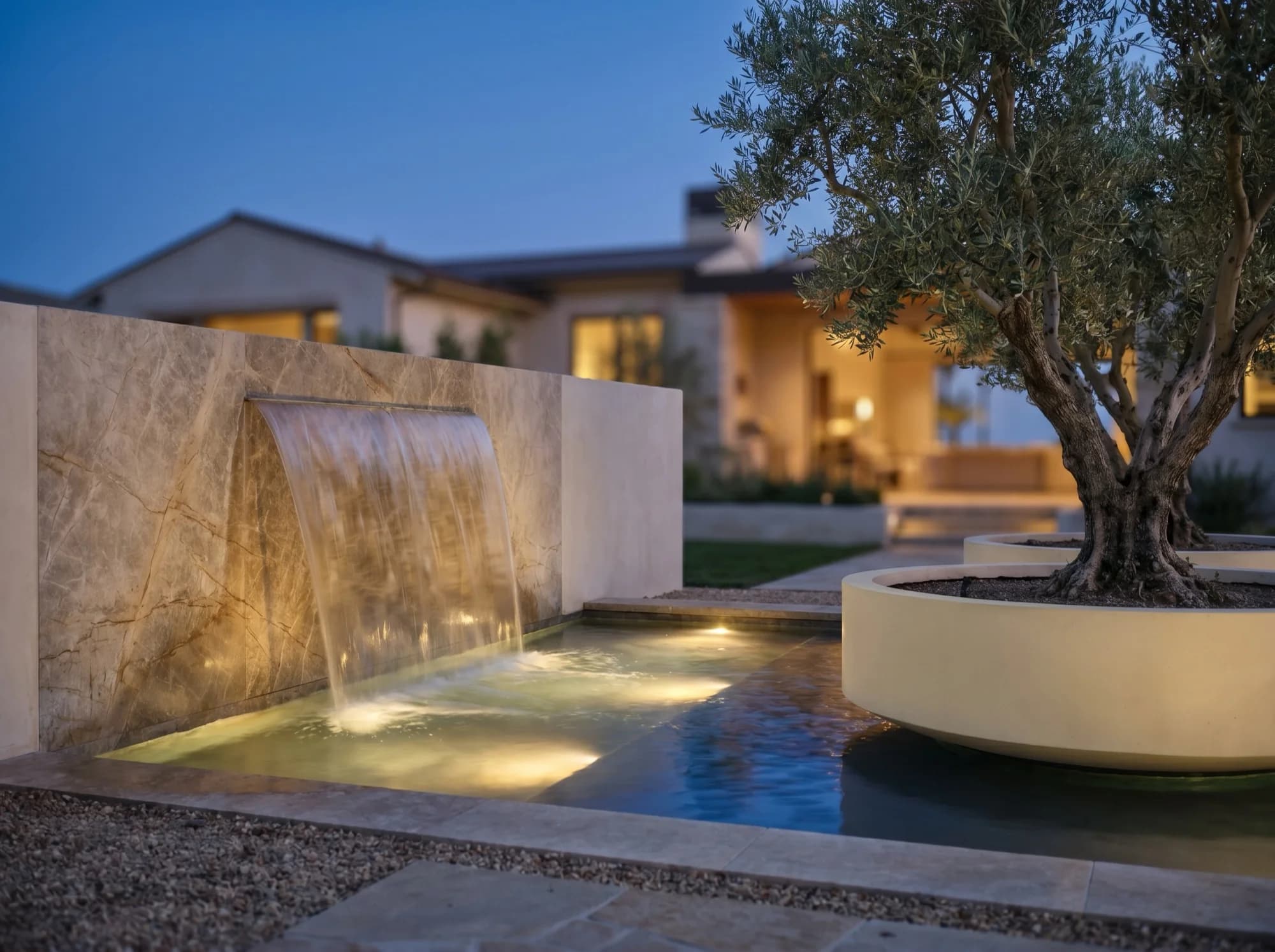 Water and Light Garden Study