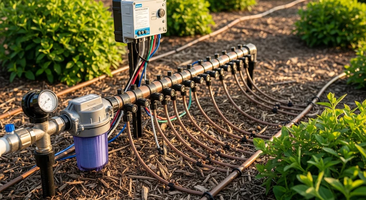 Drip Irrigation Is an Engineered System, Not a Plastic Tube