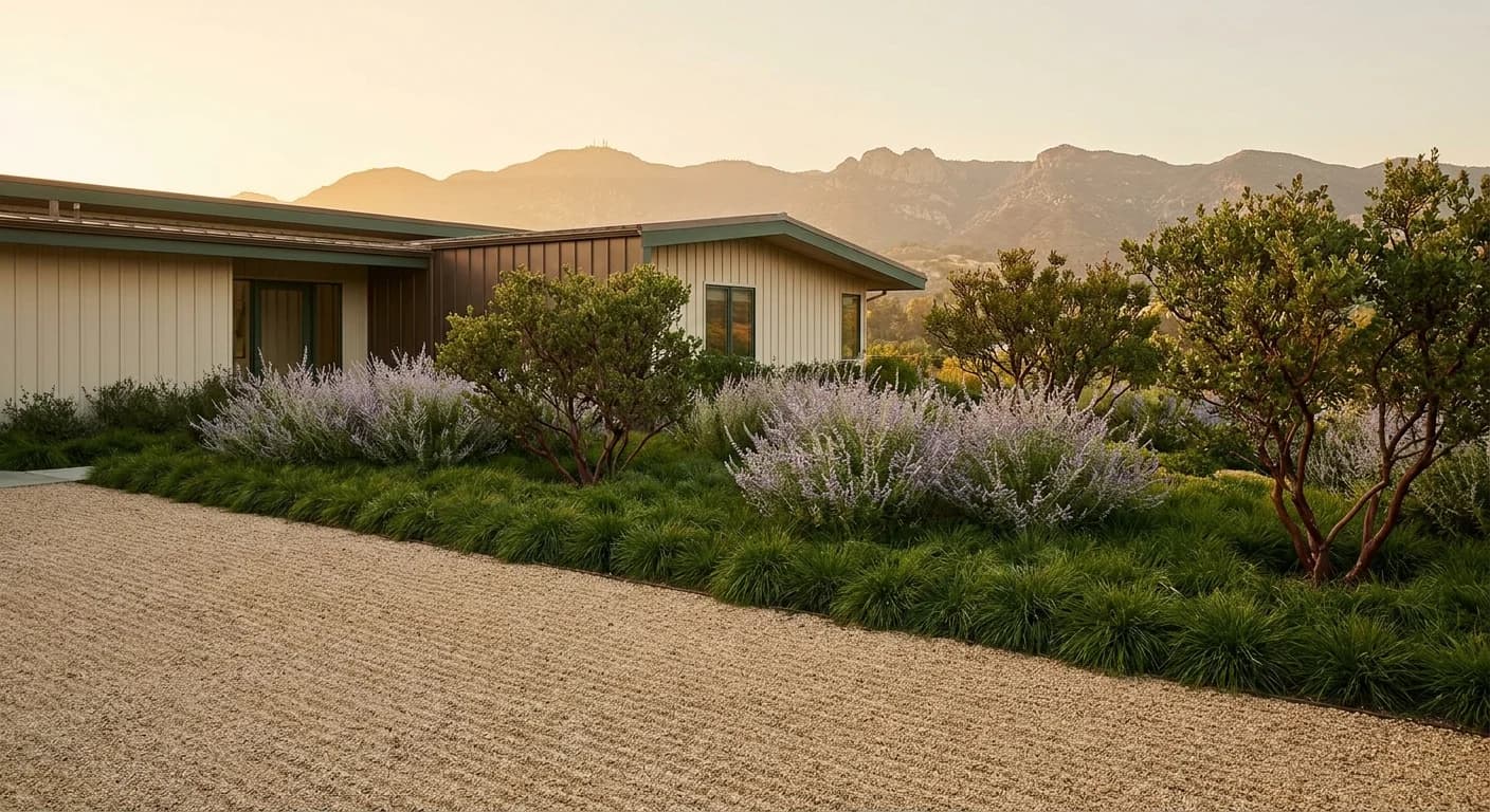 Fire-Defensible Landscape Design Without a Bare Yard